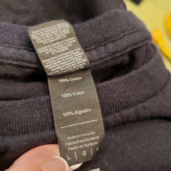 Black T Shirt Snowflake Nutrition Facts Shirt - Picture 2 of 3